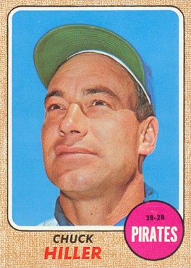 1968 Topps Chuck Hiller #461 Baseball Card