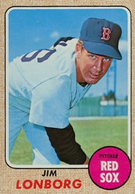1968 Topps Jim Lonborg #460 Baseball Card