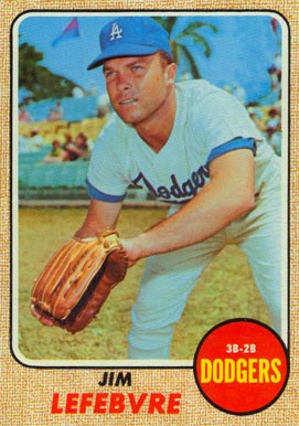 1968 Topps Jim Lefebvre #457 Baseball Card
