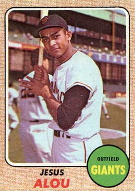 1968 Topps Jesus Alou #452 Baseball Card