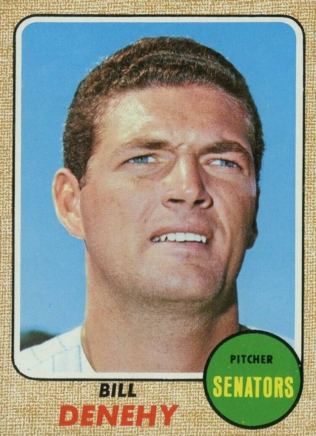 1968 Topps Bill Denehy #526 Baseball Card