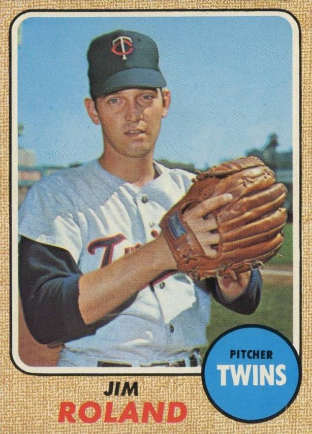 1968 Topps Jim Roland #276 Baseball Card