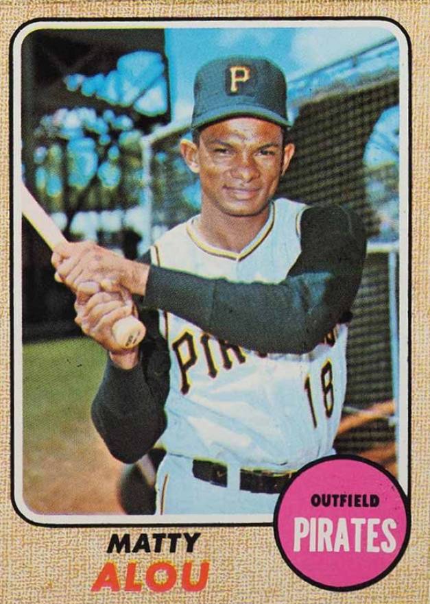 1968 Topps Matty Alou #270 Baseball Card