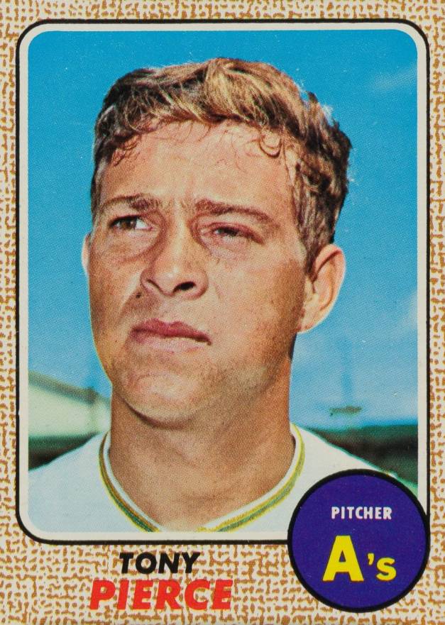 1968 Topps Tony Pierce #38 Baseball Card
