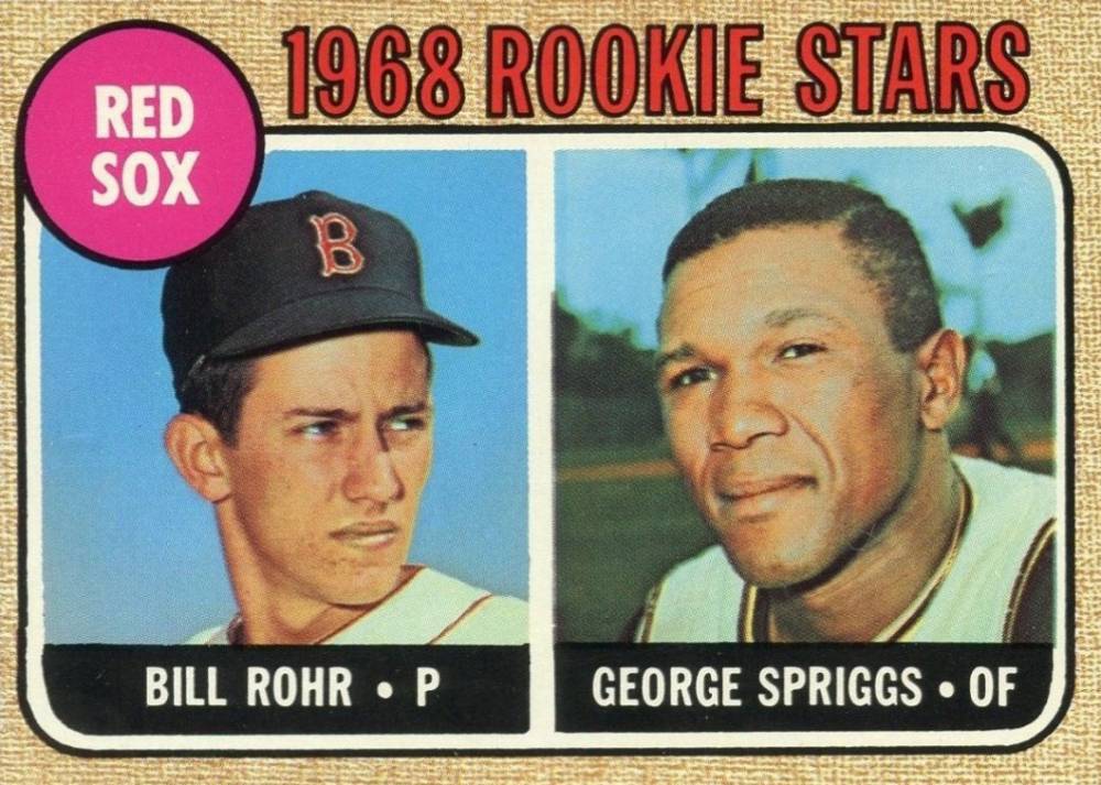 1968 Topps Red Sox Rookies #314 Baseball Card