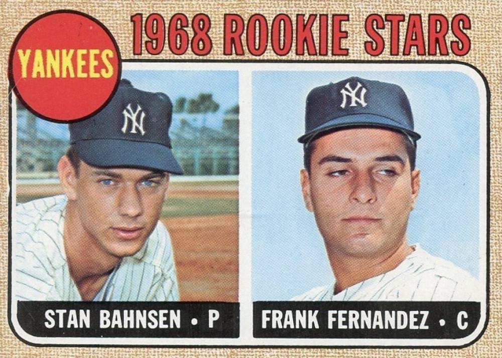 1968 Topps Yankees Rookies #214 Baseball Card