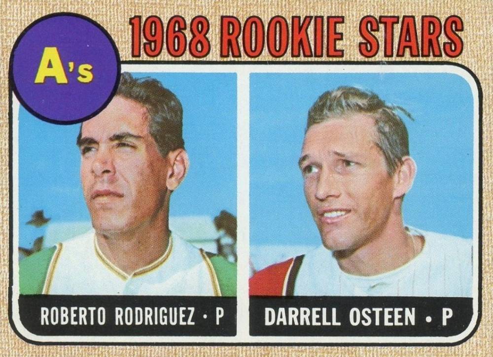 1968 Topps A's Rookies #199 Baseball Card