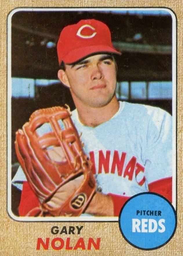 1968 Topps Gary Nolan #196 Baseball Card