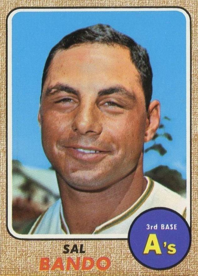 1968 Topps Sal Bando #146 Baseball Card