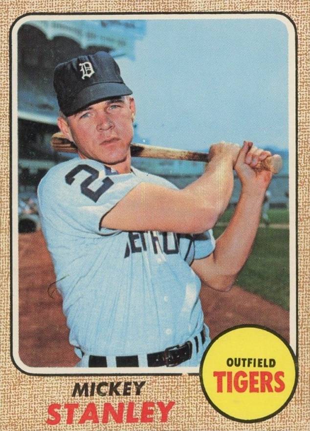 1968 Topps Mickey Stanley #129 Baseball Card