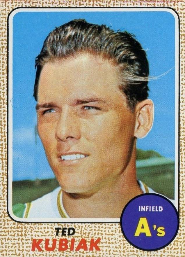 1968 Topps Ted Kubiak #79 Baseball Card