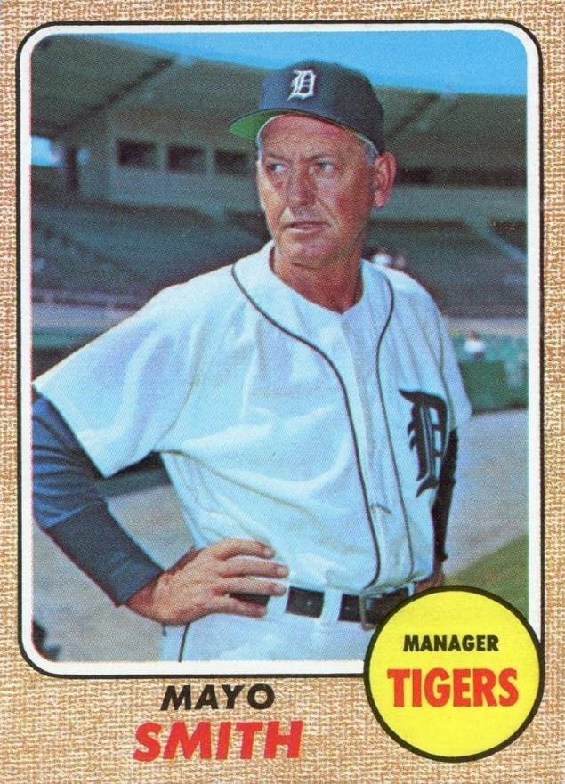 1968 Topps Mayo Smith #544 Baseball Card