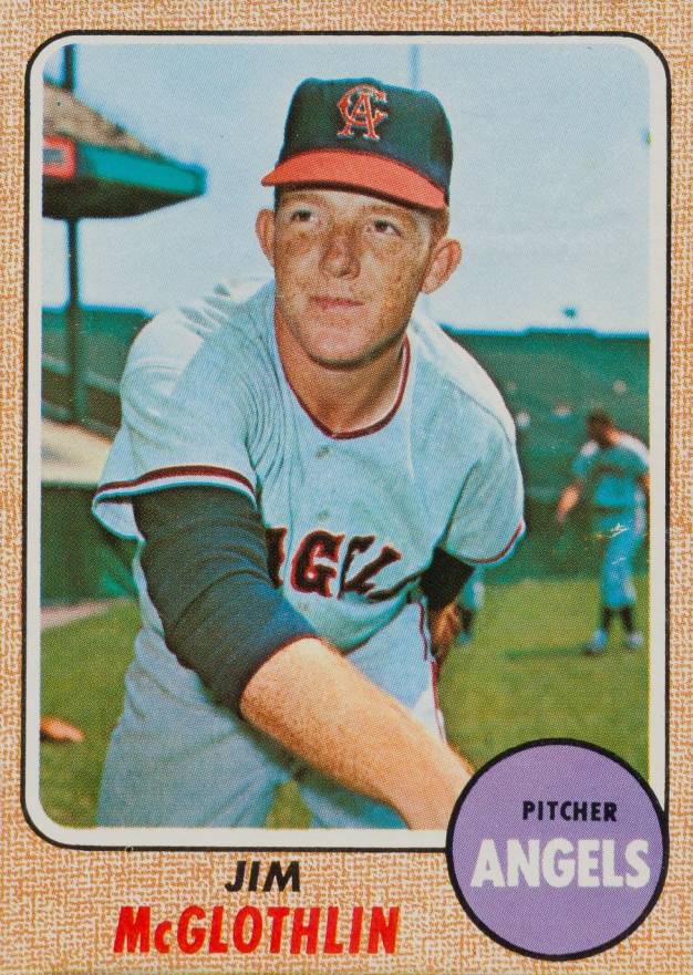 1968 Topps Jim McGlothlin #493 Baseball Card