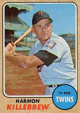 1968 Topps Harmon Killebrew #220 Baseball Card