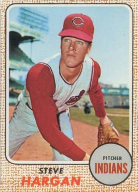 1968 Topps Steve Hargan #35 Baseball Card