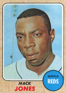 1968 Topps Mack Jones #353 Baseball Card