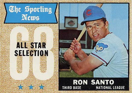 1968 Topps Ron Santo #366 Baseball Card