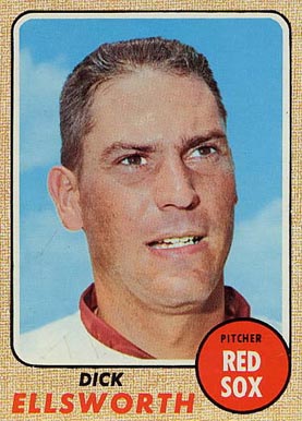 1968 Topps Dick Ellsworth #406 Baseball Card