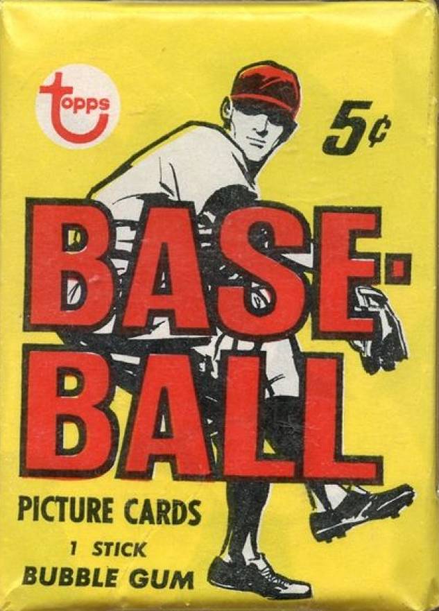 1968 Topps Wax Pack #WP Baseball Card