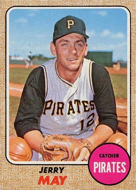 1968 Topps Jerry May #598 Baseball Card