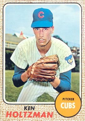 1968 Topps Ken Holtzman #60 Baseball Card