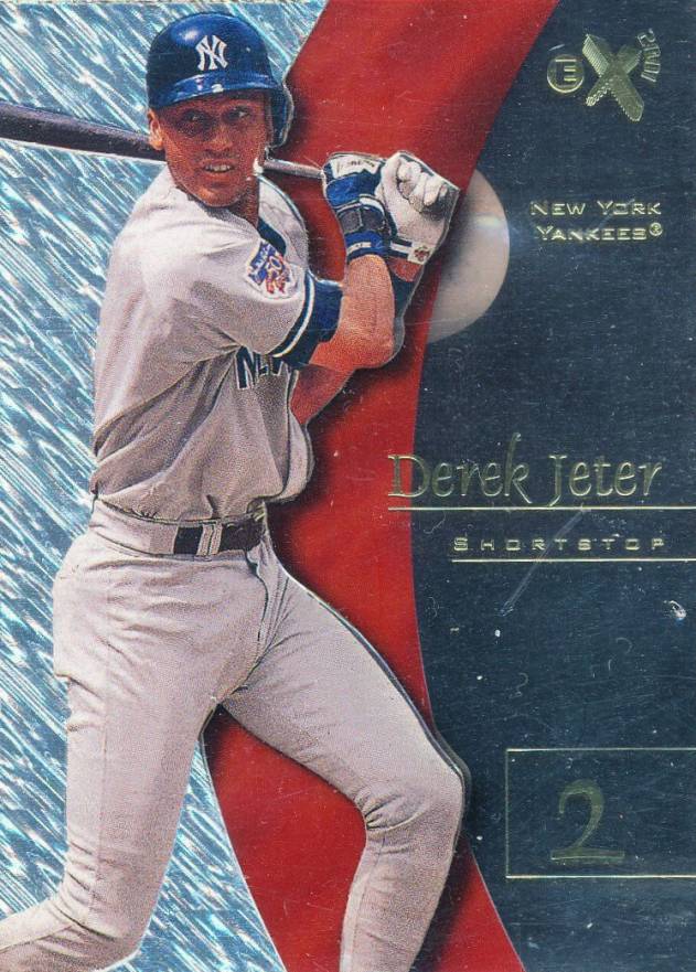 1998 Skybox E-X2001 Derek Jeter #7 Baseball Card
