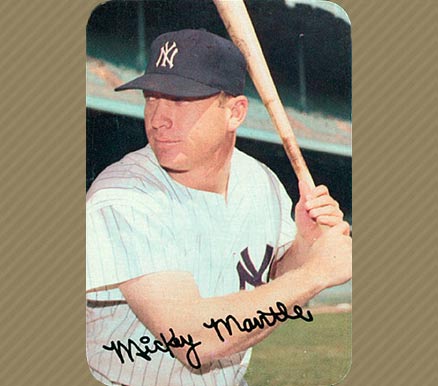 1969 Topps Super Mickey Mantle #24 Baseball Card