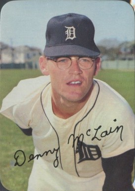 1969 Topps Super Denny McLain #17 Baseball Card