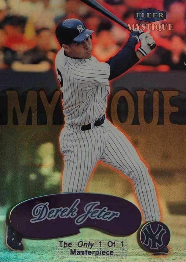 1999 Fleer Mystique Derek Jeter #159M Baseball Card