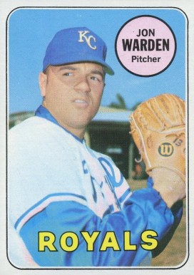 1969 Topps Jon Warden #632 Baseball Card