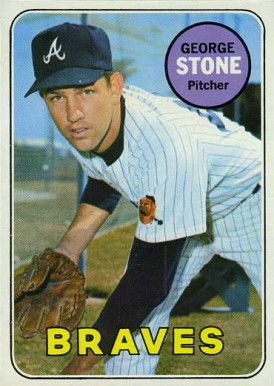 1969 Topps George Stone #627 Baseball Card
