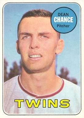 1969 Topps Dean Chance #620 Baseball Card