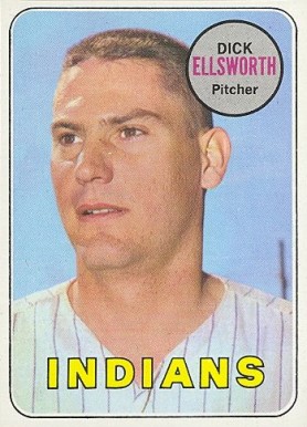 1969 Topps Dick Ellsworth #605 Baseball Card