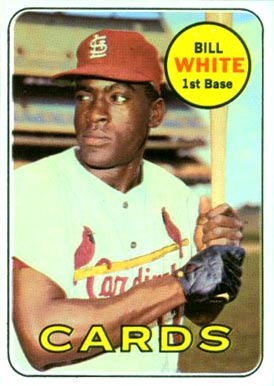 1969 Topps Bill White #588 Baseball Card