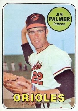 1969 Topps Jim Palmer #573 Baseball Card