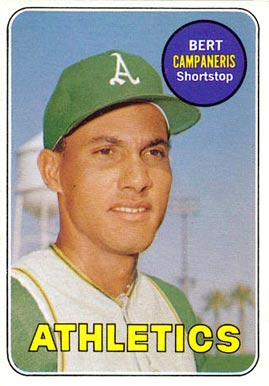 1969 Topps Bert Campaneris #495 Baseball Card