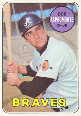 1969 Topps Bob Aspromonte #542 Baseball Card