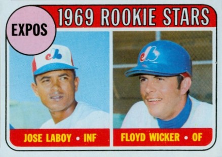 1969 Topps Expos Rookies #524 Baseball Card