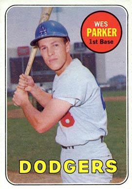 1969 Topps Wes Parker #493y Baseball Card