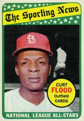 1969 Topps Curt Flood #426 Baseball Card