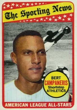 1969 Topps Bert Campaneris #423 Baseball Card