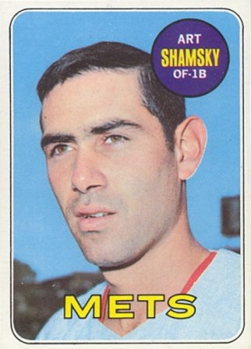 1969 Topps Art Shamsky #221 Baseball Card