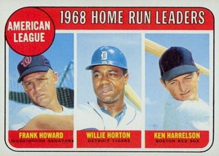 1969 Topps A.L. Home Run Leaders #5 Baseball Card