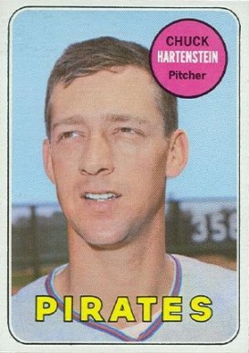 1969 Topps Chuck Hartenstein #596 Baseball Card