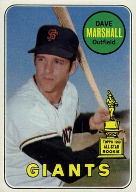 1969 Topps Dave Marshall #464y Baseball Card