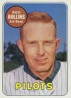 1969 Topps Rich Rollins #451w Baseball Card