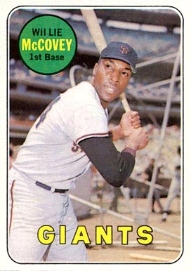 1969 Topps Willie McCovey #440y Baseball Card