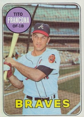 1969 Topps Tito Francona #398 Baseball Card