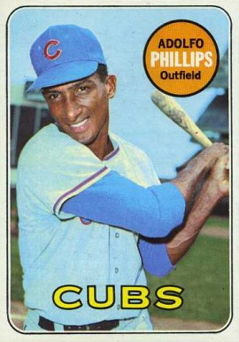 1969 Topps Adolfo Phillips #372 Baseball Card