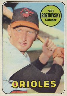 1969 Topps Vic Roznovsky #368 Baseball Card